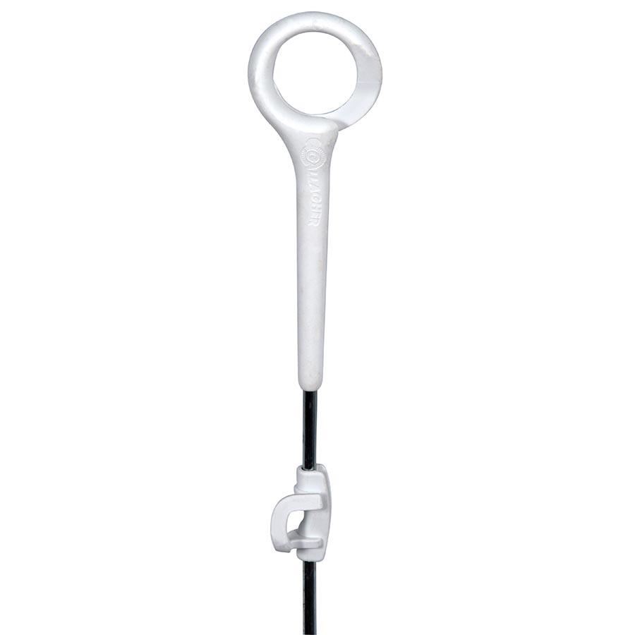 Multidraad Ring top paal 1.10m wit (10)