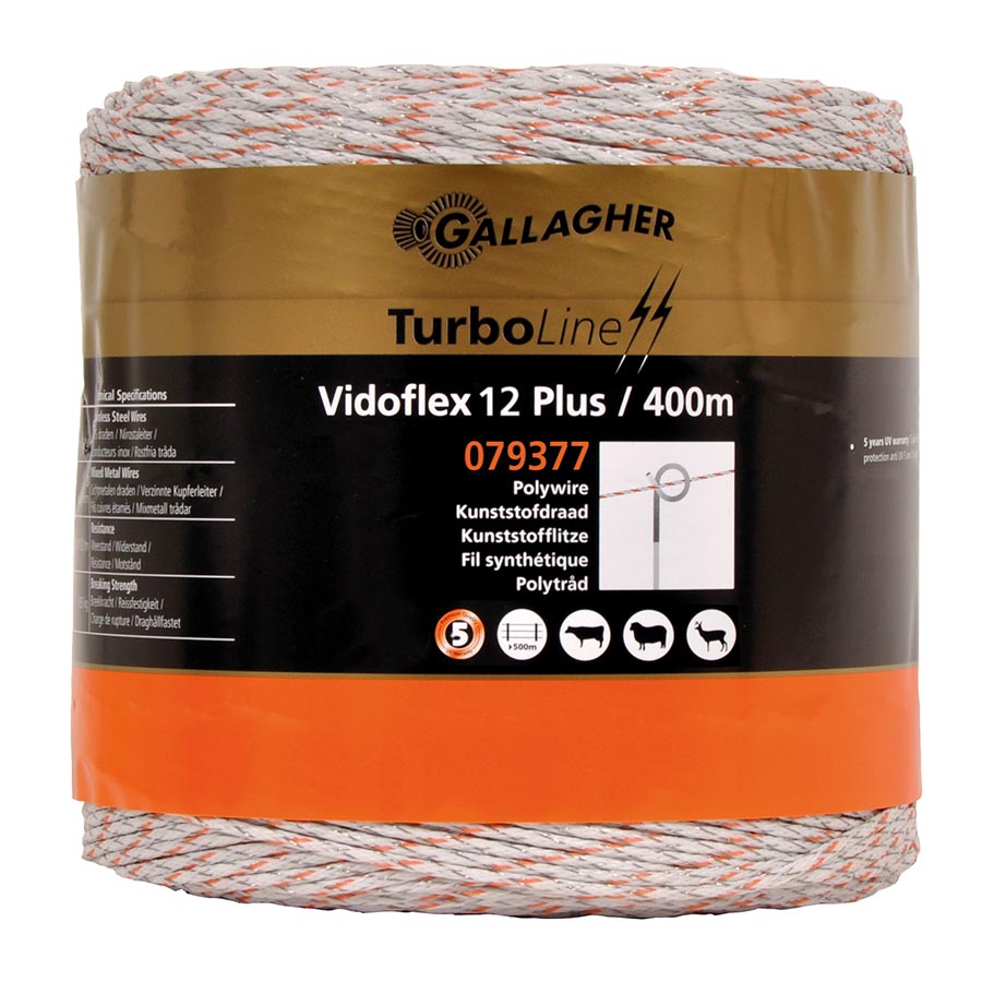 Vidoflex 12 TurboLine Plus wit 400m