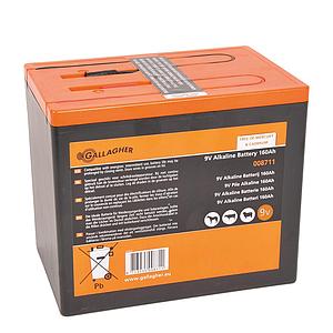 Powerpack Alkaline batterij 9V/160Ah - 190x125x160mm