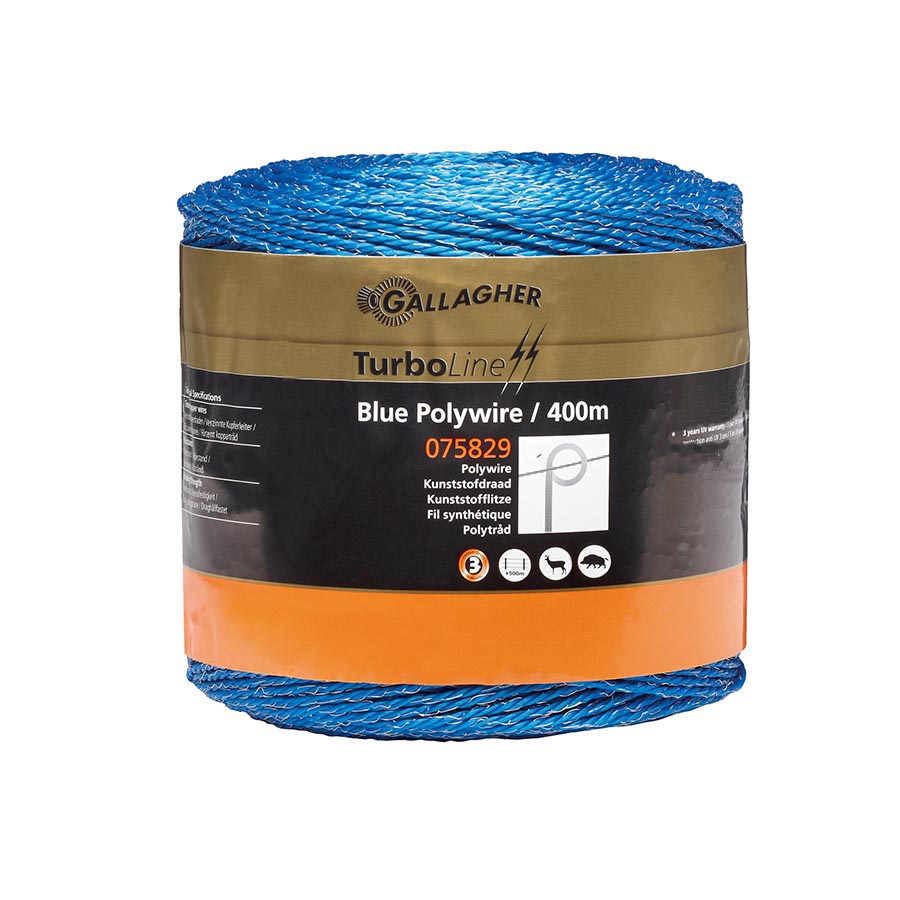 TurboLine kunststofdraad blauw 400m