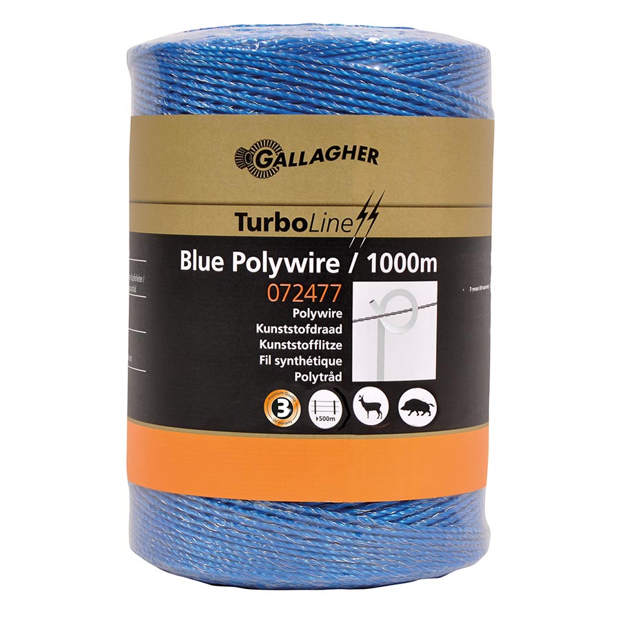 TurboLine kunststofdraad blauw 1000m