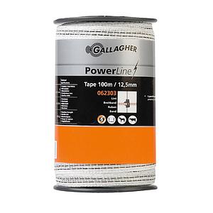 PowerLine lint 12.5mm wit 100m 