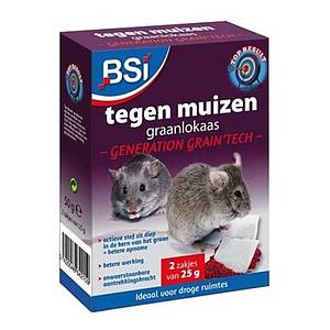 Graanlokaas tegen muizen promo 3-pack