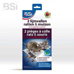 2 Lijmvallen Muizen en Ratten