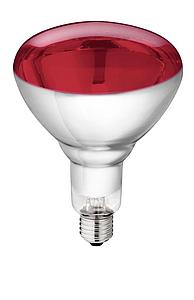Lamp van gehard glas "Philips" 250W 240V, rood