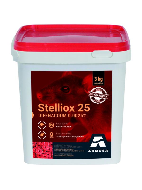 STELLIOX 25 (BLOKJES 20gr GEGOTEN)