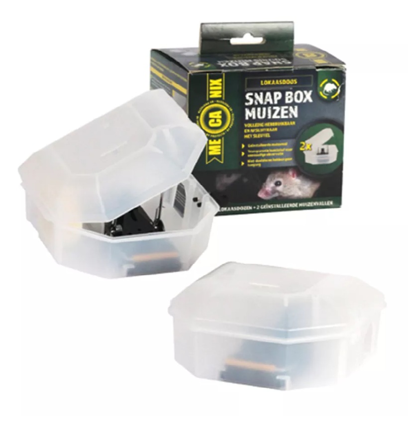 SNAP BOX MUIZEN STATION MUIZEN MET VAL 2 STUKS