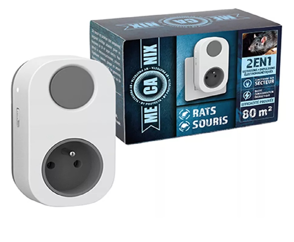 ULTRASOON + EM RATTEN & MUIZEN 80 M² - 240 V 