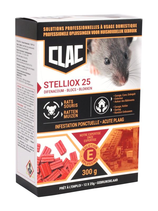 STELLIOX 25 WATERBESTENDIGE BLOKKEN RATTEN & MUIZEN 25gr